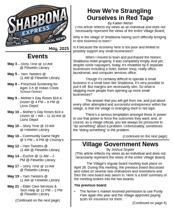 May 2025 PDF